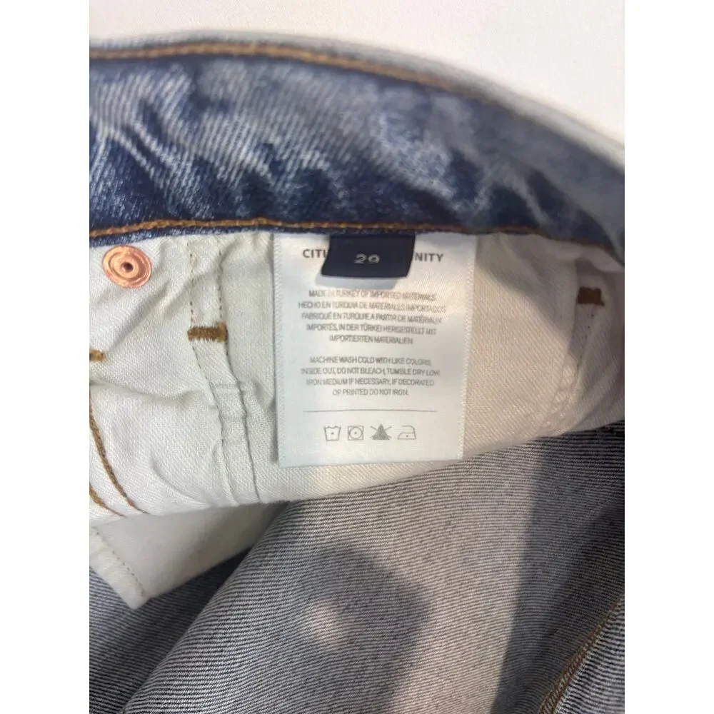 Citizens of Humanity Ella Mid Rise SlimCrop Jean Ascent Size 29 NWT | Retail$228